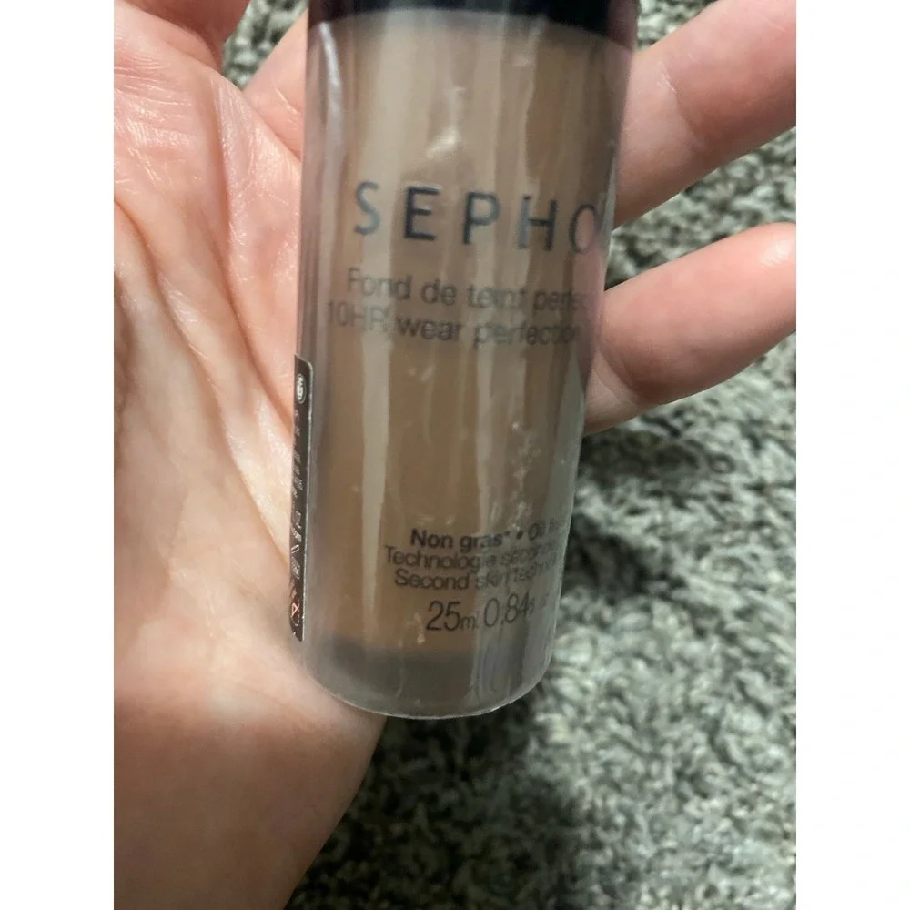 SEPHORA 10 HR WEAR PERFECTION FOUNDATION # 63 DEEP Sienna‎ 0.84 OZ Sealed